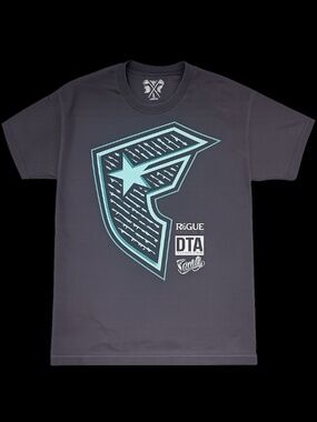 Rogue Status Men’s Large Black Graphic T Shirt Streetwear DTA